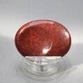 Poppy Jasper Thumbstone (Extra Grade) ~40x30mm