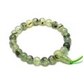 Prehnite & Epidote Power Bead Bracelet