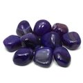 Purple Agate Tumble Stones (20-25mm)