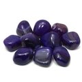 Purple Agate Tumble Stones (20-25mm)