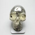 Pyrite Crystal Skull ~70x55mm