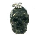 Iron Pyrite Crystal Skull Pendant ~ 20 mm