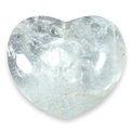 Quartz Crystal Heart ~45mm