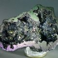 Rainbow Aura Quartz Crystal Geode ~91mm