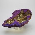 Rainbow Aura Quartz Geode ~89mm