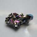 Rainbow Aura Quartz Healing Crystal ~51mm