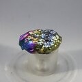 Rainbow Aura Tektite Tumblestone ~26mm