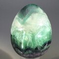Rainbow Fluorite Crystal Egg  ~48mm