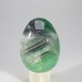 Rainbow Fluorite Crystal Egg  ~48mm