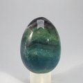 Rainbow Fluorite Crystal Egg  ~50mm