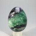 Rainbow Fluorite Crystal Egg  ~50mm