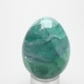 Rainbow Fluorite Crystal Egg  ~50mm