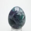 Rainbow Fluorite Crystal Egg  ~50mm