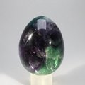 Rainbow Fluorite Crystal Egg  ~51mm