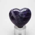 Rainbow Fluorite Crystal Heart ~45mm