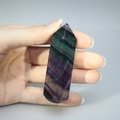 Rainbow Fluorite Crystal Massage Wand ~65mm