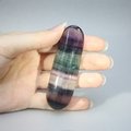 Rainbow Fluorite Crystal Massage Wand ~73mm