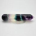 Rainbow Fluorite Crystal Massage Wand ~93mm