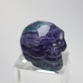 Rainbow Fluorite Crystal Skull  ~30mm