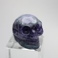 Rainbow Fluorite Crystal Skull  ~30mm