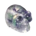 Rainbow Fluorite Crystal Skull ~5cm