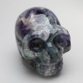 Rainbow Fluorite Crystal Skull  ~50mm