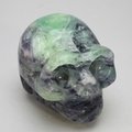 Rainbow Fluorite Crystal Skull  ~5cm