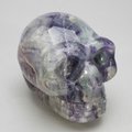 Rainbow Fluorite Crystal Skull  ~5cm