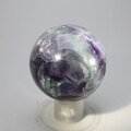 Rainbow Fluorite Crystal Sphere ~45mm