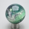 Rainbow Fluorite Crystal Sphere ~45mm