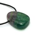 Rainbow Fluorite Drilled Tumble Stone