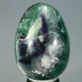 Rainbow Fluorite Crystal Egg ~47mm