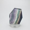 Rainbow Fluorite Geometric Tablet ~58mm