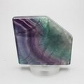 Rainbow Fluorite Geometric Tablet ~65mm