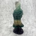 Rainbow Fluorite Kwan Yin  ~20cm