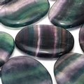 Rainbow Fluorite Palm Stone (Extra Grade)