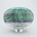 Rainbow Fluorite Palmstone (Extra Grade) ~70 x 50 mm