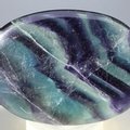 Rainbow Fluorite Palmstone (Extra Grade) ~70x50mm