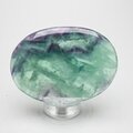 Rainbow Fluorite Palmstone (Extra Grade) ~70x50mm