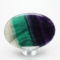 Rainbow Fluorite Palmstone (Extra Grade) ~70x50mm