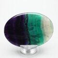 Rainbow Fluorite Palmstone (Extra Grade) ~70x50mm