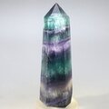 Rainbow Fluorite Polished Point  ~83mm
