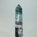 Rainbow Fluorite Polished Point ~89mm