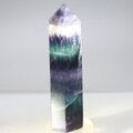 Rainbow Fluorite Polished Point  ~90mm