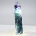 Rainbow Fluorite Polished Point  ~92mm