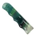 Rainbow Fluorite Pro Grip Crystal Massage Wand ~100 x 25mm