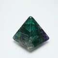 Rainbow Fluorite Pyramid ~40mm