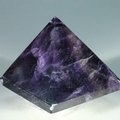 Rainbow Fluorite Pyramid ~4cm