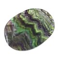 Rainbow Fluorite Slice  ~92mm