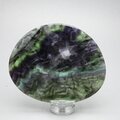 Rainbow Fluorite Slice  ~96mm